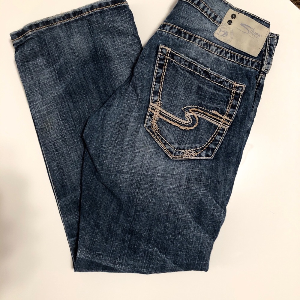 Men’s Silver Jeans